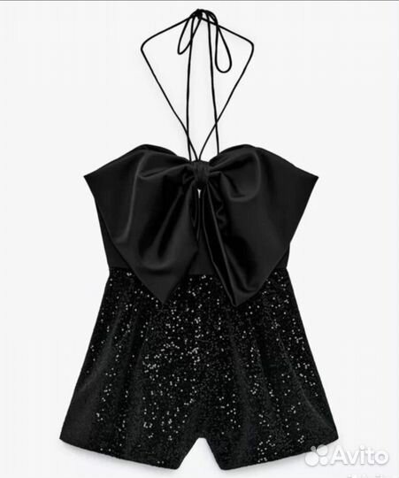 Новый комбинезон Zara с бантом