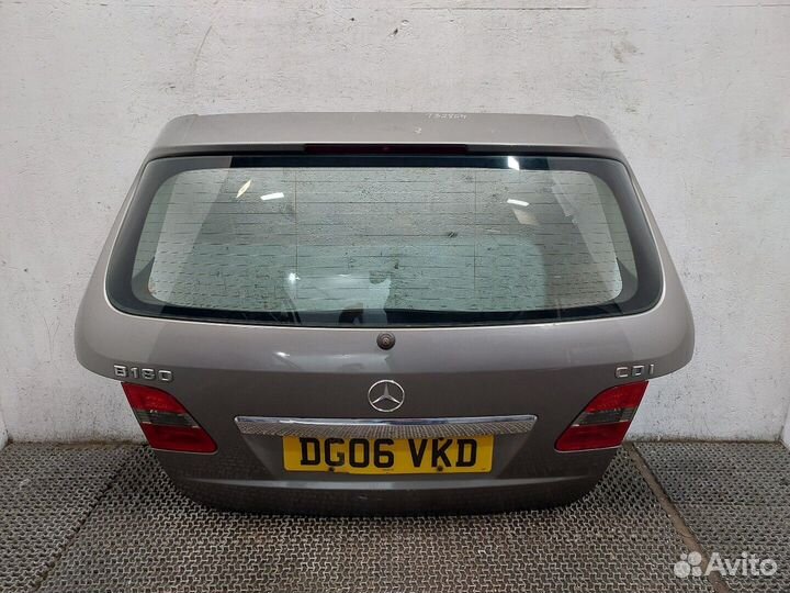 Подсветка номера Mercedes B W245, 2006