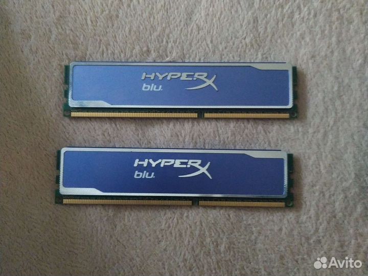 Оперативная память hyper X BLU ddr3 8 gb