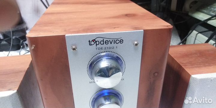 TopDevice TDE 210/2.1 сабвуфер + колонки