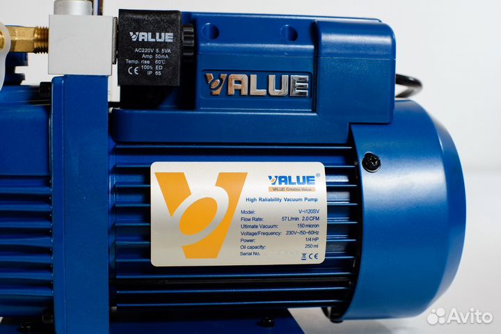 Насос вакуумный Value VI-120SV