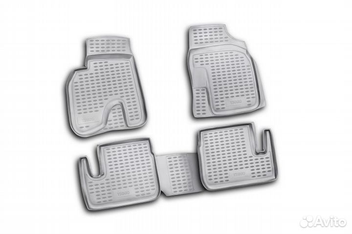 Коврики в салон chery tiggo 01/2006-2013, 4 шт. (п