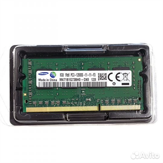Samsung 8gb ddr3 1600 so-dimm для ноутбука