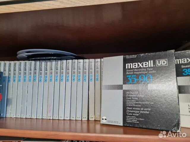 Maxell ud 35-90 катушки с лентой объявление продам
