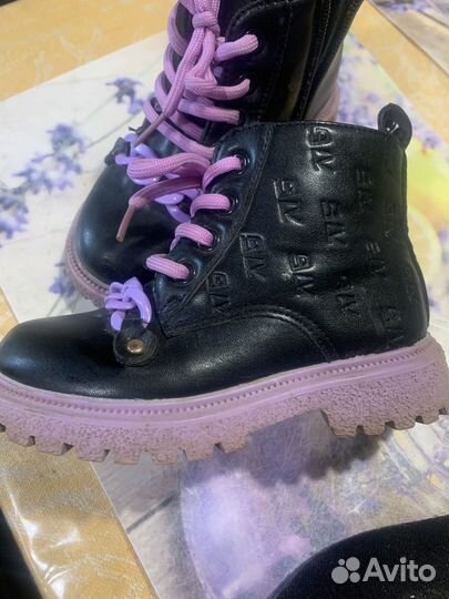 Ботинки демисезонные для девочки