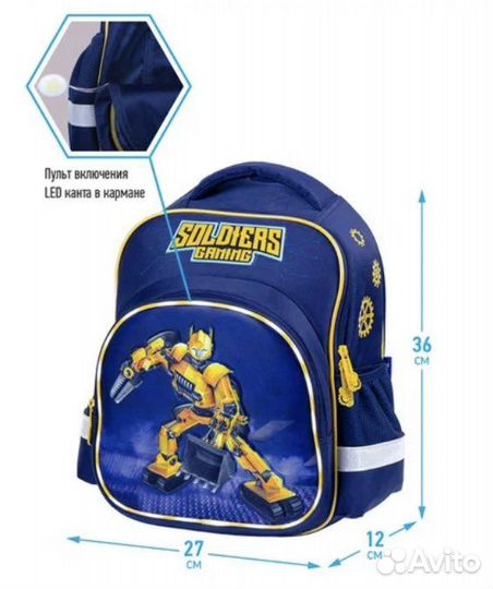 Рюкзак berlingo новый