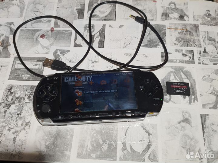Sony PSP 32g прошитая