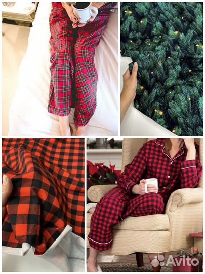 Новогодняя пижама костюм для фотосессии