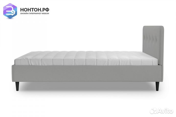 Кровать Милена серая