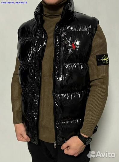 Жилетка с глянцевым эффектом от Polo Ralph Lauren