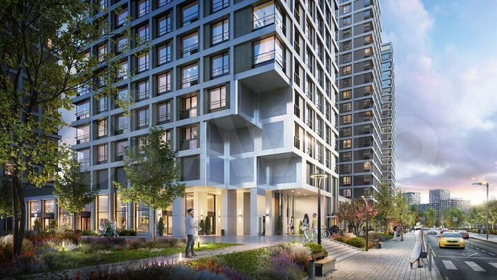 2-к. квартира, 74,7 м², 20/22 эт.