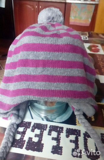 Шапка и снуд женский