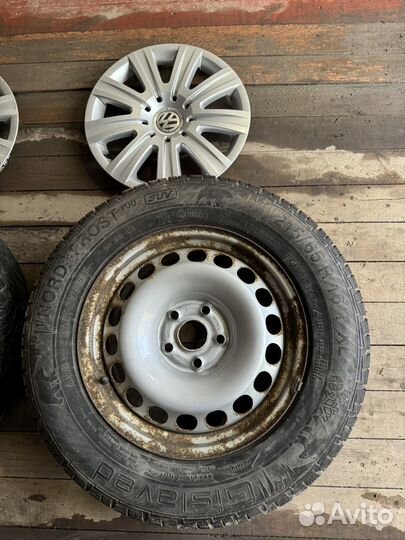 Комплект зимних колес r16 volkswagen тигуан