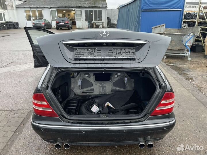 Разбор Mercedes W220