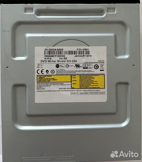 Оптический привод SATA dvdrw