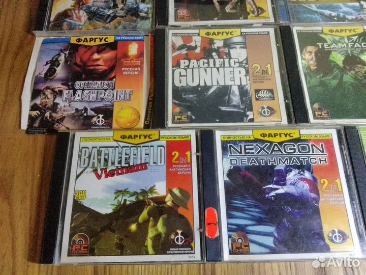 Диски с ретро играми для пк