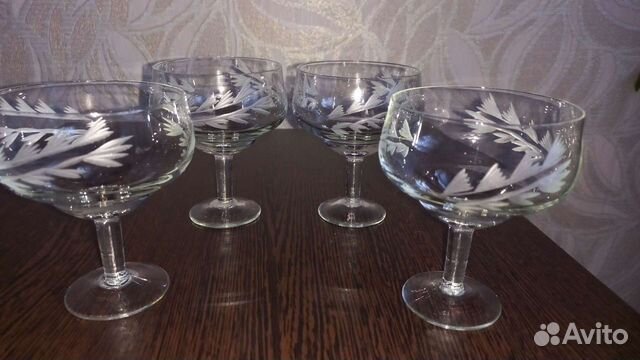 Фужеры из 60х гг времен СССР на подарок