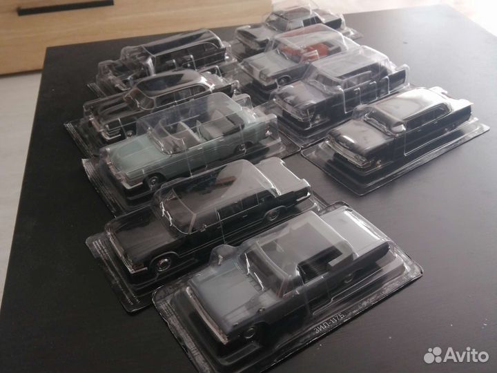 Автолегенды СССР 1/43 газ и ЗИЛ