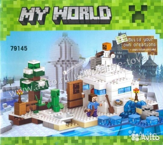 Лего майнкрафт