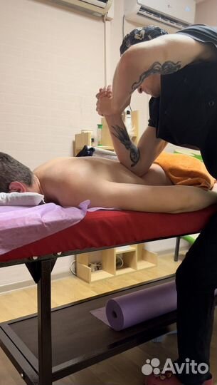 Массаж с проработкой глубоких мышц/Комплекс