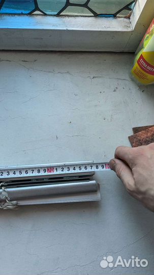 Жалюзи металлические, на кухонное окно