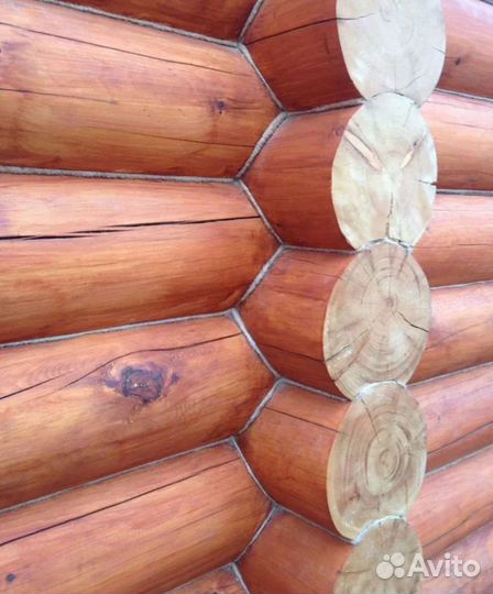 Конопатка сруба