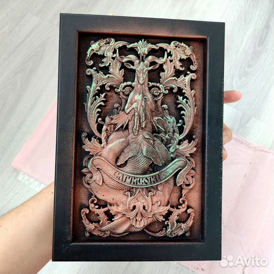 Свеча восковая двухфитильная 