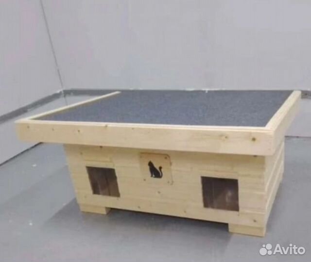 Будка для кошек. Домик для кошек