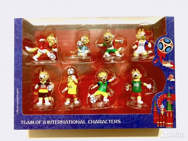Набор Фигурки Забивака 8 штук. Чемпионат мира