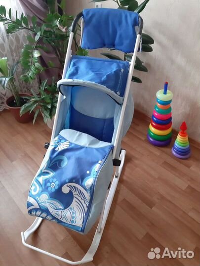 Коляска санки