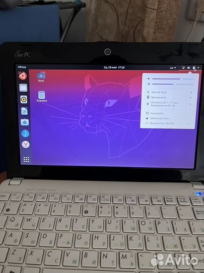 Нетбук asus eee pc