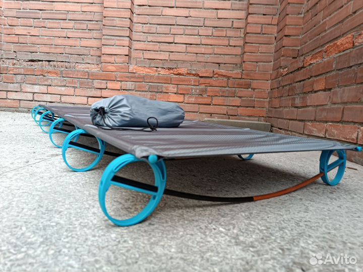 Походная - туристическая раскладушка, сверхлегкая