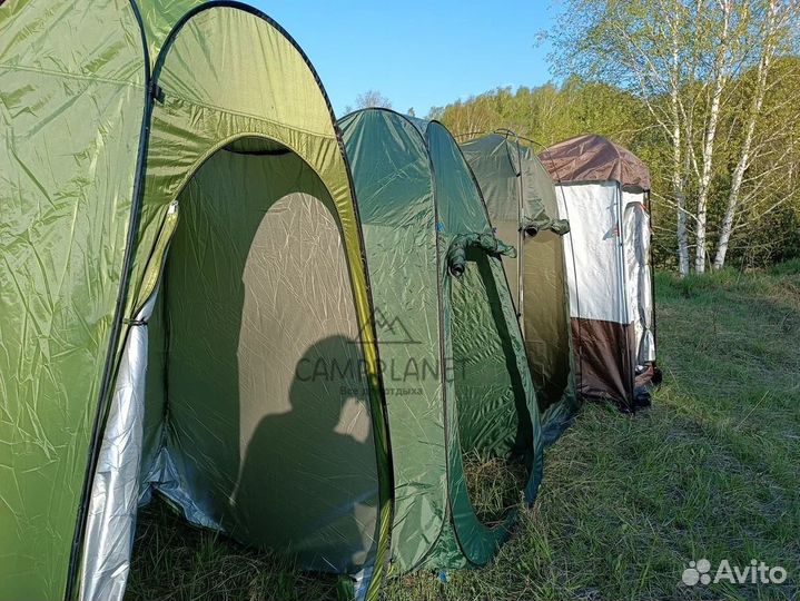 Палатка душ туалет