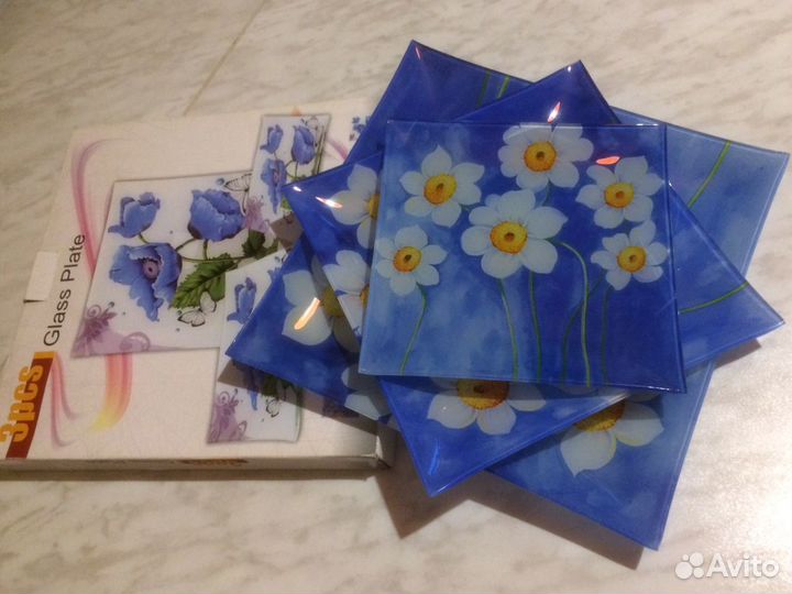 Набор тарелок новый (3 шт)