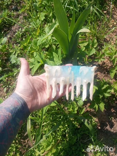 Гребень из кости волка