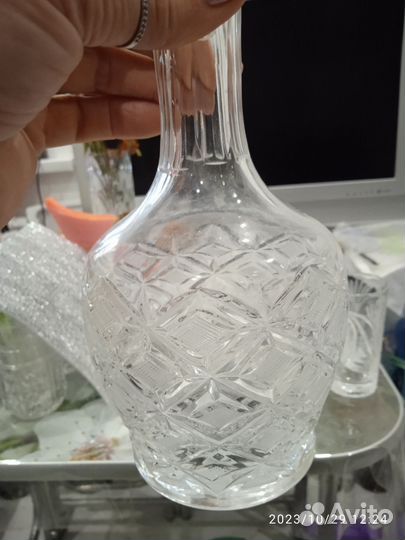 Графин хрустальный