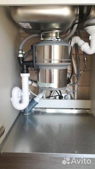 Установка измельчителя пищевых отходов