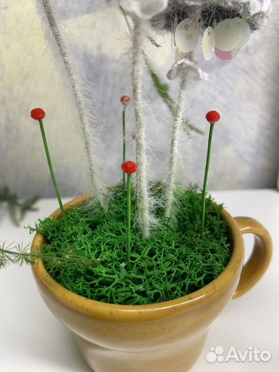 Грибы поганки амигуруми