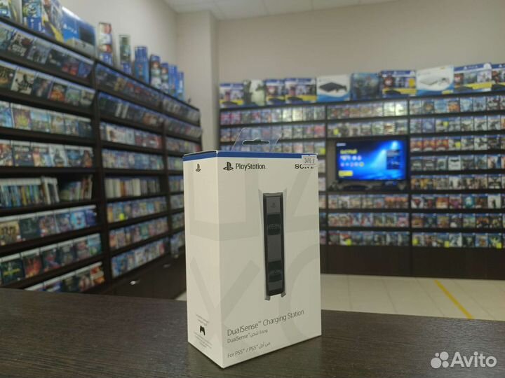 Зарядная станция для джойстиков Ps5 оригинал новая