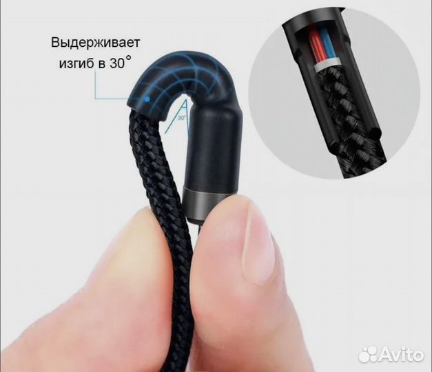 Кабель Baseus Type-C 100W 2м