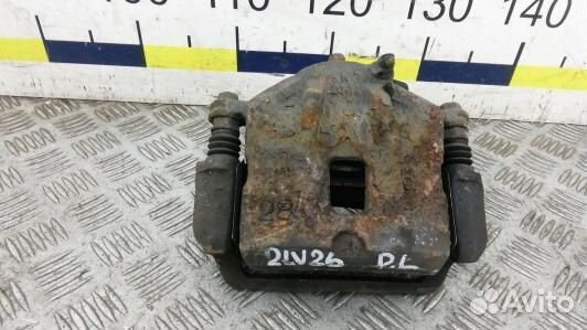 Суппорт тормозной передний левый KIA sportage 2 (2