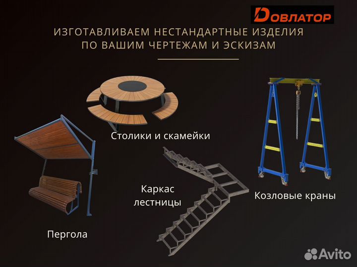 Металлоконструкции от 10шт
