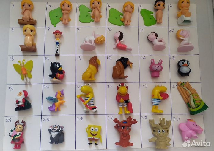 Игрушки из киндера 3