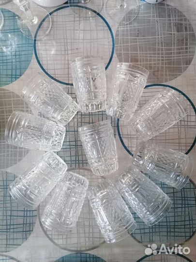 Хрустальные рюмки СССР