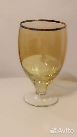 Цветное стекло бокал СССР