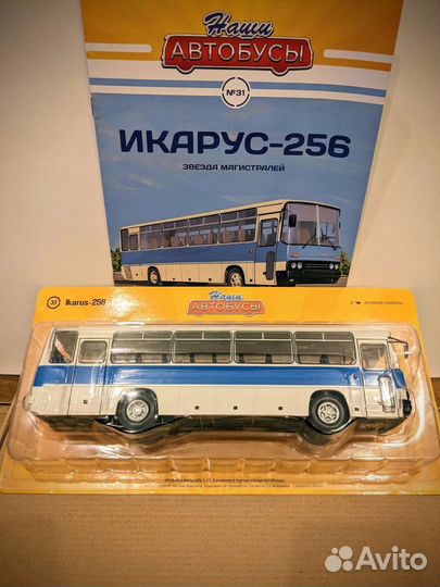 Икарус-256. Масштабная модель. Наши Автобусы №31