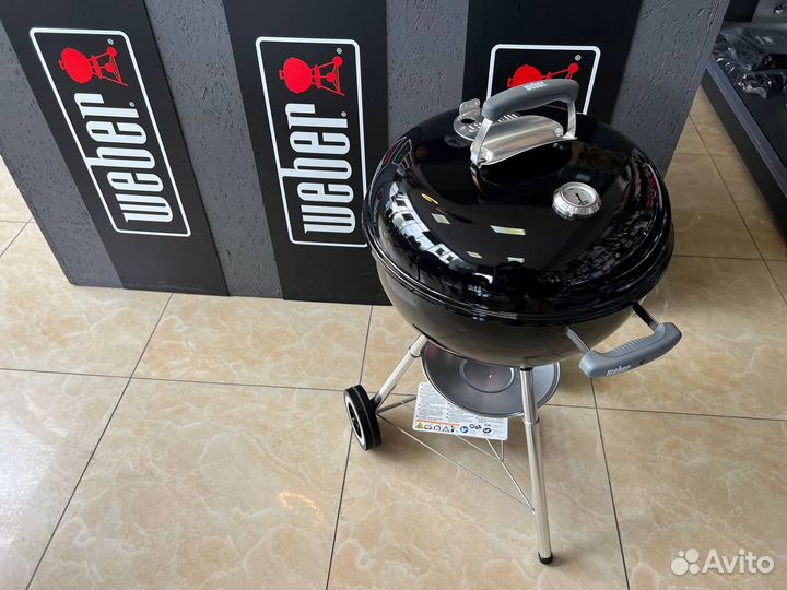 Угольный гриль weber classic kettle 47 см черный