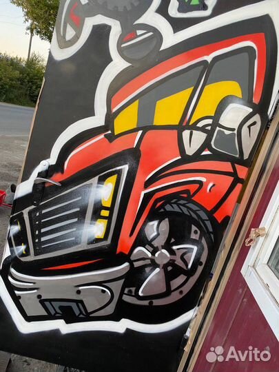 Граффити оформление