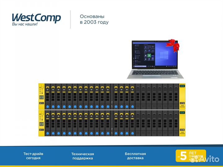 Схд HP 3PAR 7450c 2n (32x3.84Tb SSD)