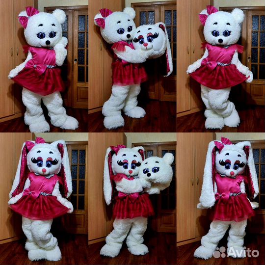 Ростовая кукла Зайка-Мишка